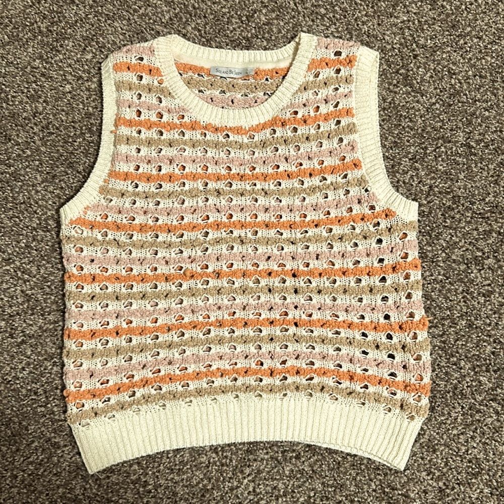 See and be Seen sweater vest